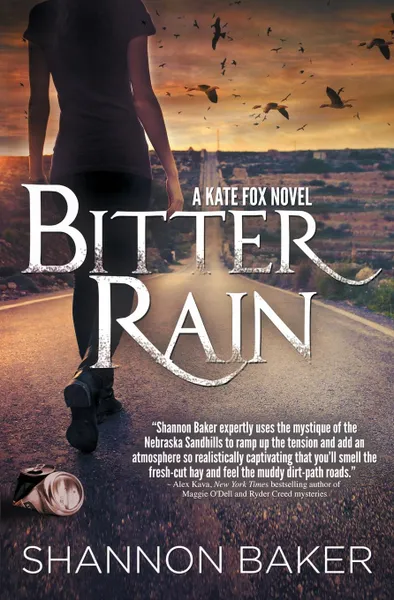 Обложка книги Bitter Rain. A Kate Fox Novel, Shannon Baker