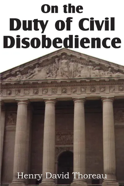 Обложка книги On the Duty of Civil Disobedience, Henry David Thoreau