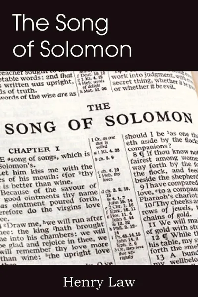 Обложка книги The Song of Solomon, Henry Law