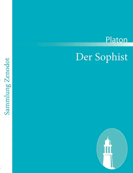 Обложка книги Der Sophist, Platon