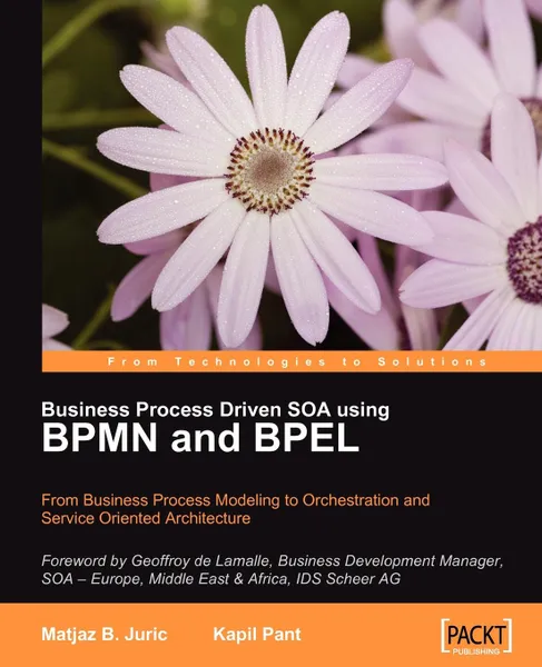 Обложка книги Business Process Driven Soa Using Bpmn and Bpel, Matjaz B. Juric, Kapil Pant