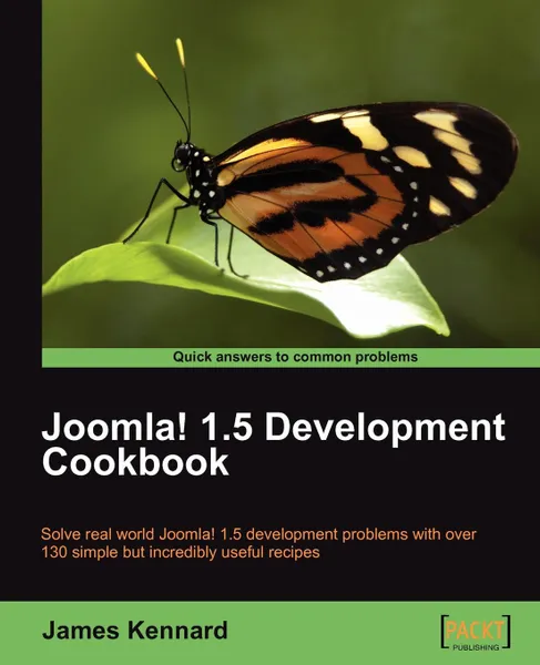 Обложка книги Joomla! 1.5 Development Cookbook, James Kennard