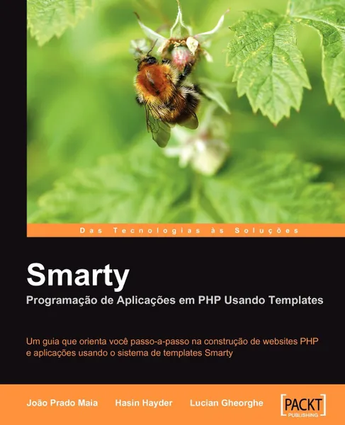 Обложка книги Smarty Porgramacao de Aplicacoes Em PHP Usando Templates, Hasin Hayder, Lucian Gheorghe, Joao Prado Maia