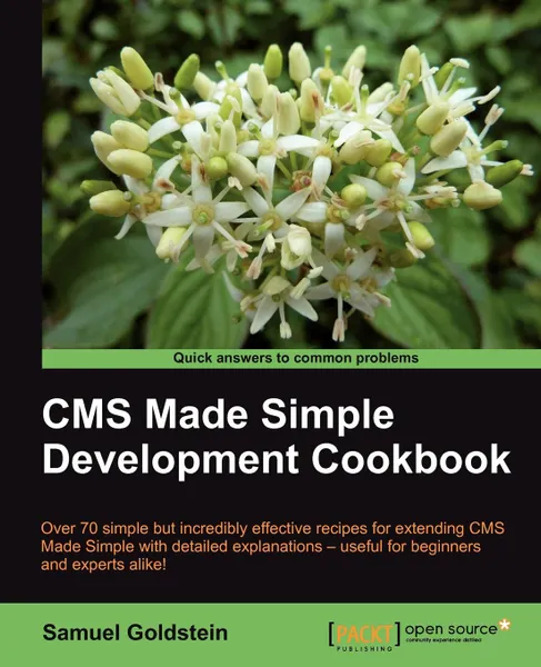 Обложка книги CMS Made Simple Development Cookbook, Samuel Goldstein