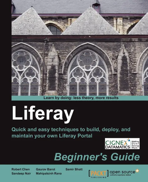 Обложка книги Liferay Beginner's Guide, Robert Chen, Sandeep Nair, Samir Bhatt