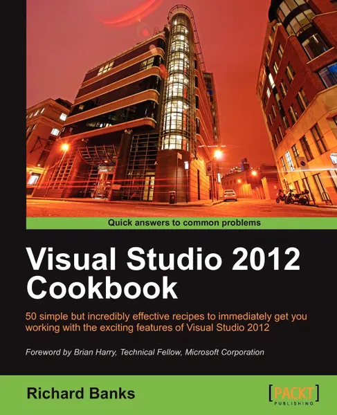 Обложка книги Visual Studio 2012 Cookbook, Richard Banks