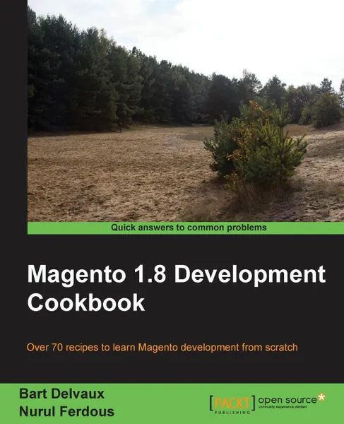 Обложка книги Magento 1.8 Development Cookbook, Bart Delvaux