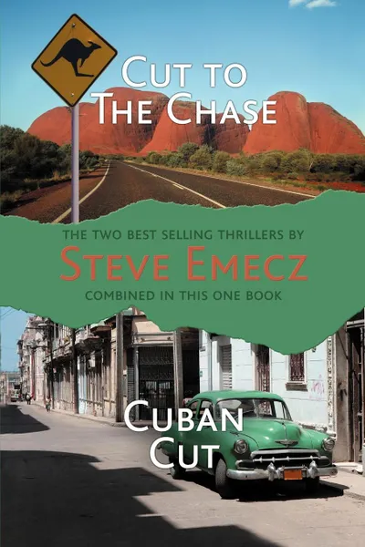 Обложка книги The Max Jones Novels - Cut to the Chase, Cuban Cut, Steve Emecz