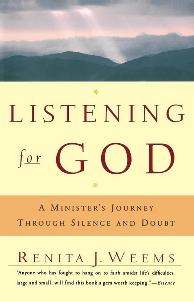 Обложка книги Listening for God. A Ministers Journey Through Silence and Doubt, Renita Weems