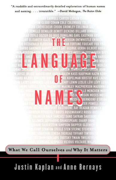 Обложка книги The Language of Names. What We Call Ourselves and Why It Matters, Kaplan, Anne Bernays, Justin Kaplan