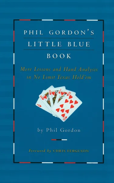 Обложка книги Phil Gordon's Little Blue Book, Phil Gordon