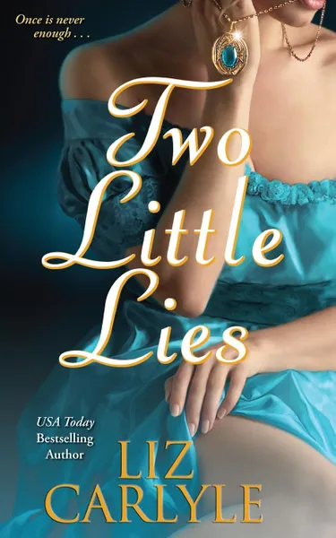 Обложка книги Two Little Lies, Liz Carlyle