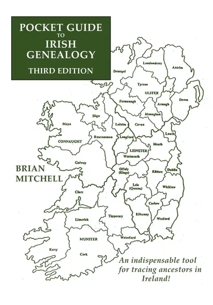 Обложка книги Pocket Guide to Irish Genealogy. Third Edition, Brian Mitchell