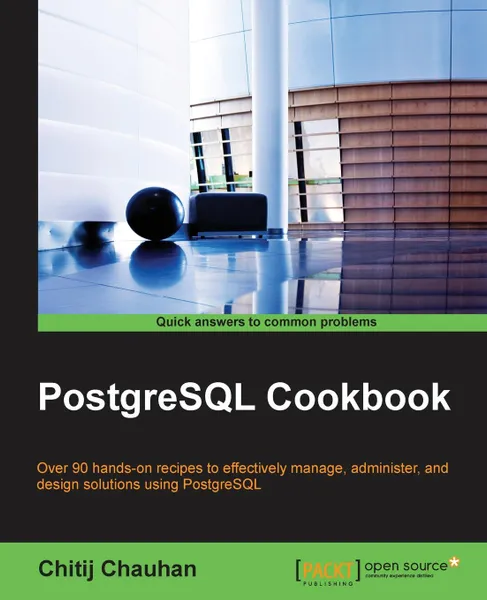 Обложка книги PostgreSQL Cookbook, Chitij Chauhan