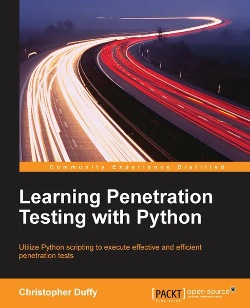 Обложка книги Learning Python Penetration Testing, Christopher Duffy