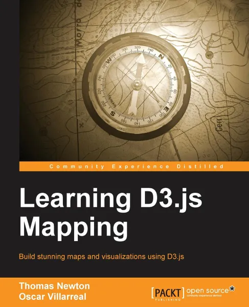 Обложка книги Learning D3.js Mapping, Oscar Villarreal