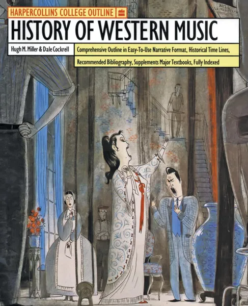 Обложка книги HarperCollins College Outline History of Western Music, Hugh M. Miller