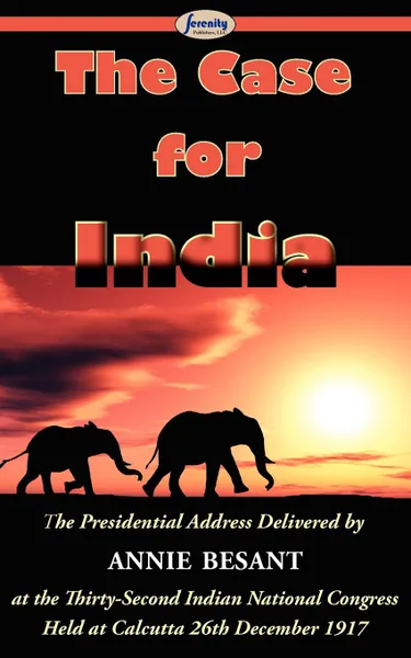 Обложка книги The Case for India, Annie Besant