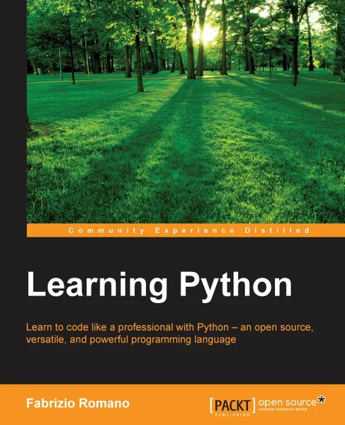 Обложка книги Learning Python, Fabrizio Romano