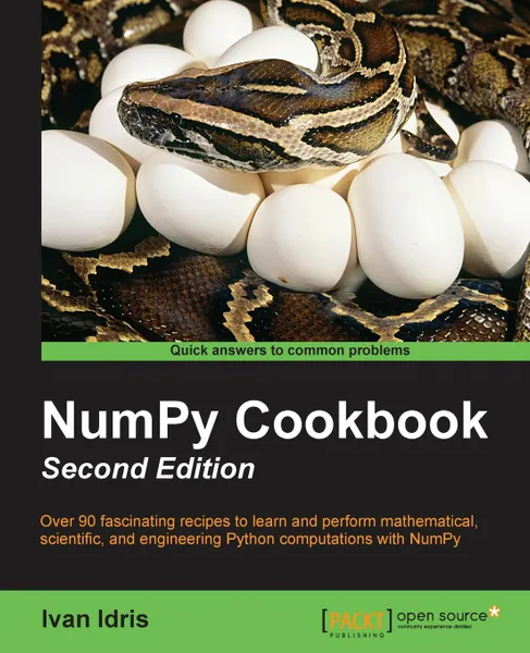 Обложка книги NumPy Cookbook - Second Edition, Ivan Idris