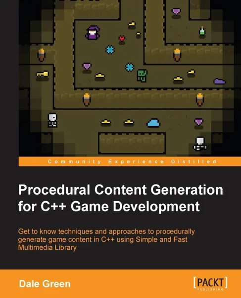 Обложка книги Procedural Content Generation for C++ Game Development, Dale Green