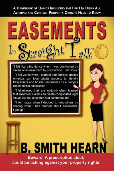 Обложка книги Easements In Straight Talk, B. Smith Hearn