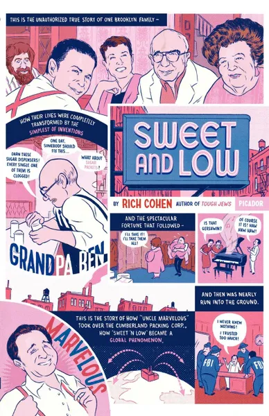 Обложка книги Sweet and Low, Rich Cohen