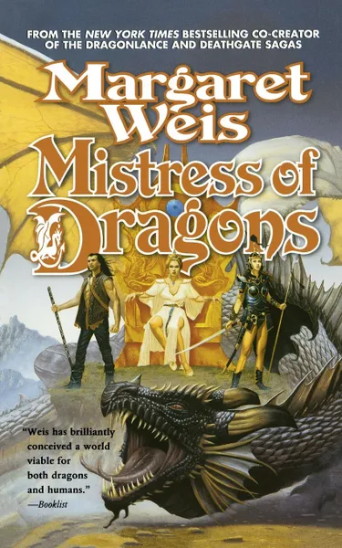 Обложка книги MISTRESS OF DRAGONS, MARGARET WEIS