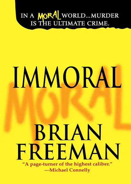 Обложка книги Immoral, Brian Freeman