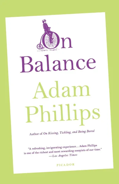 Обложка книги On Balance, Adam Phillips