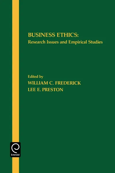 Обложка книги Business Ethics Pbk, Preston, William C. Frederick, Lee E. Preston