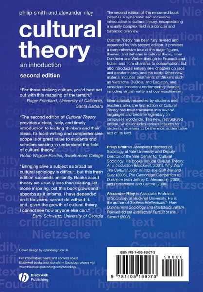 Обложка книги Cultural Theory 2e, Smith