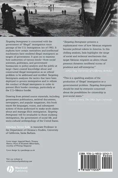 Обложка книги Targeting Immigrants, Inda