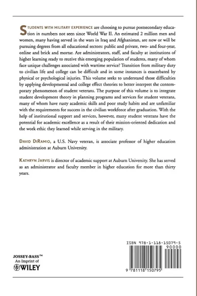 Обложка книги Veterans in Higher Education. When Johnny and Jane Come Marching to Campus: Ashe Higher Education Report, Volume 37, Number 3, Aehe, David Diramio, Kathryn Jarvis