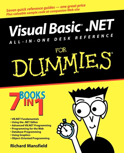 Обложка книги Visual Basic .NET All One Desk, Mansfield