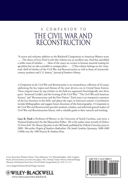 Обложка книги A Companion to the Civil War and Reconstruction, Ford