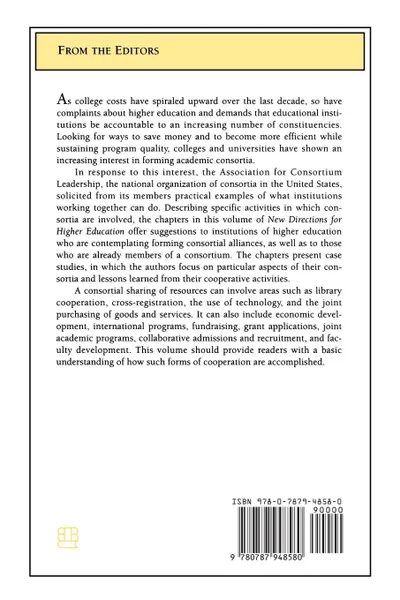 Обложка книги Best Practices in Higher Education Consortia. How Institutions Can Work Together: New Directions for Higher Education, Number 106, He, Dotolo Lg, Strandness Jt