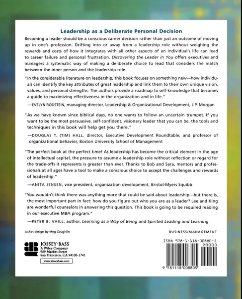 Обложка книги Discovering the Leader in You. A Guide to Realizing Your Personal Leadership Potential, Jenny Lee, King