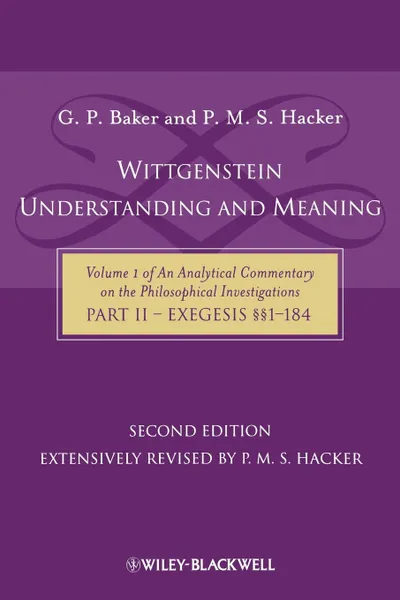 Обложка книги Wittgenstein 2e, Baker