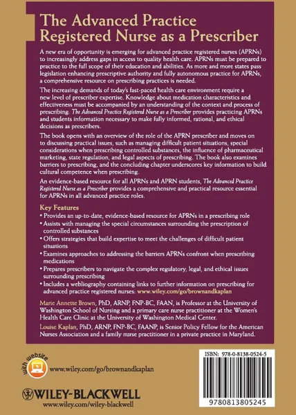 Обложка книги The Advanced Practice Nurse as, Brown, Kaplan