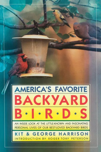 Обложка книги America's Favorite Backyard Birds, George Harrison