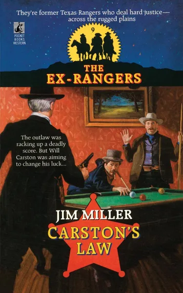 Обложка книги Carston's Law (Exrangers 9), Jim Miller