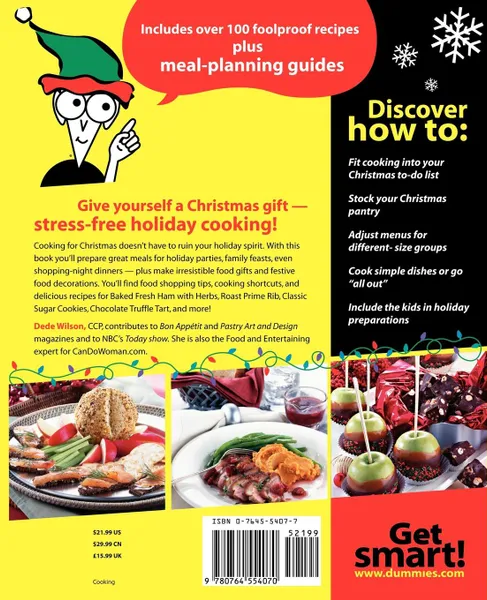 Обложка книги Christmas Cooking for Dummies, Dede Wilson, Geoff Wilson