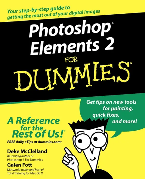 Обложка книги Photoshop Elements 2 for Dummies, Deke McClelland, Galen Fott