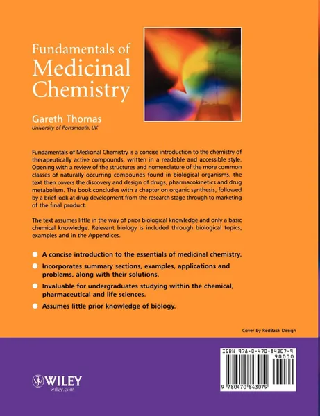 Обложка книги Fundamentals of Medicinal Chemistry, Thomas