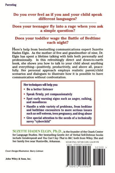 Обложка книги The Gentle Art of Communicating with Kids, Suzette Haden Elgin, Elgin