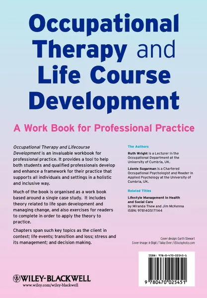 Обложка книги Occupational Therapy and Life Course, Wright