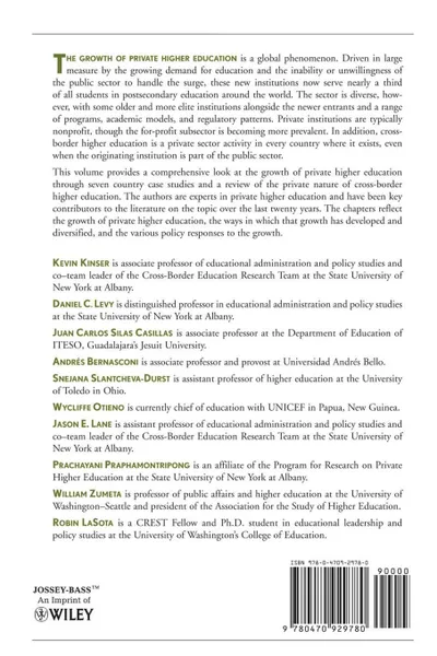 Обложка книги The Global Growth of Private Higher Education. Number 3, Kevin Kinser, Daniel C. Levy, Juan Carlos Silas Casillas