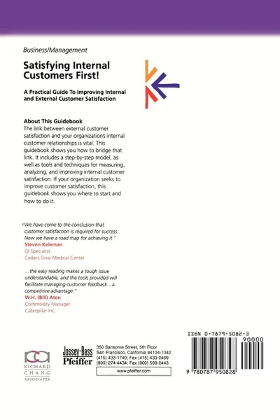 Обложка книги Satisfying Internal Customers Guide Rev, Chang, Kelly