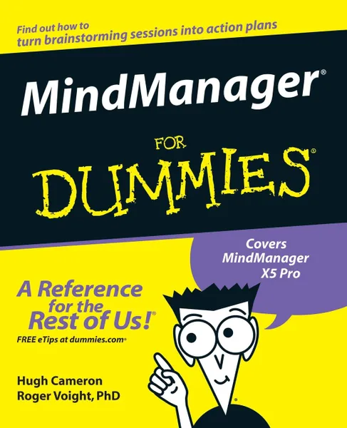 Обложка книги MindManager For Dummies, Cameron, Voight